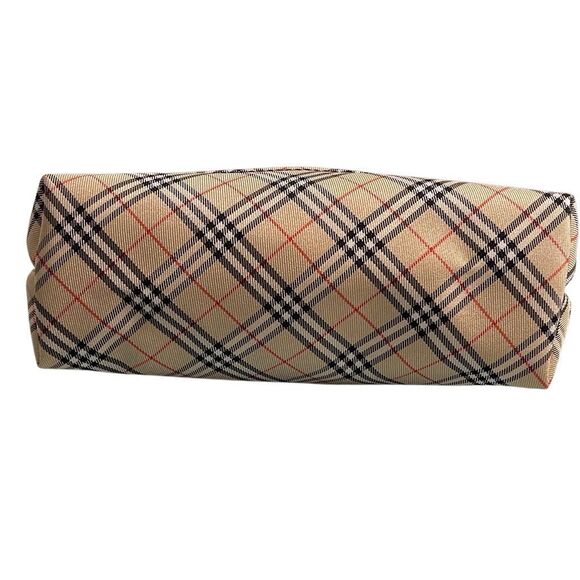 Burberry Nylon Nova Check Makeup Pouch/Bag Authenticated - Picture 5 of 9